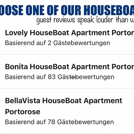 Lovely Houseboat Apartament Portorož
